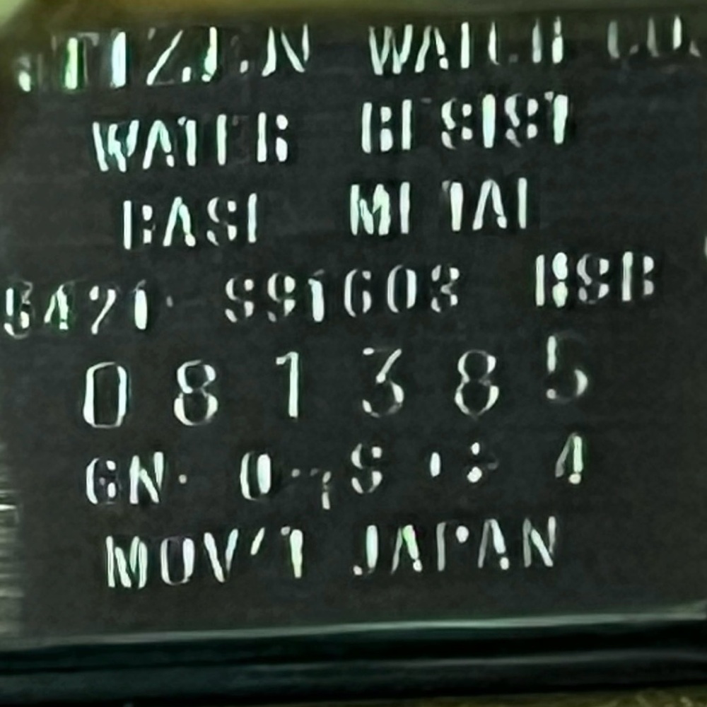 Citizen Elegance Rectangular Faced Watch Genuine … - image 6